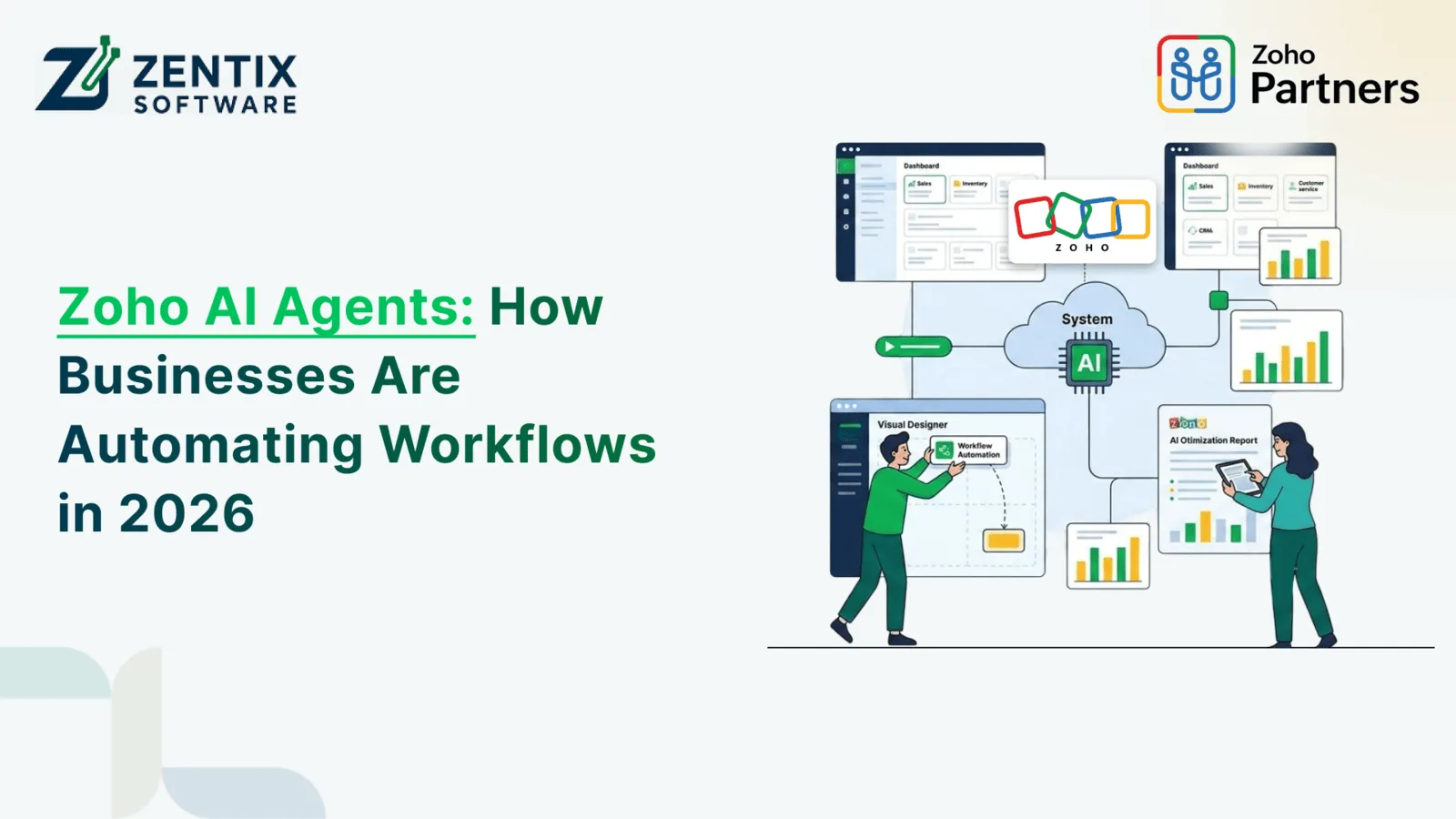 Learn How Zoho AI Agents Help Businesses Automate Workflows in 2026