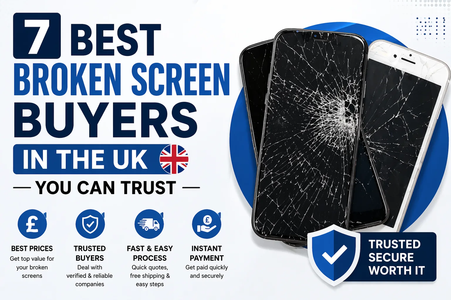 7 Best Broken Screen Buyers in the UK You Can Trust