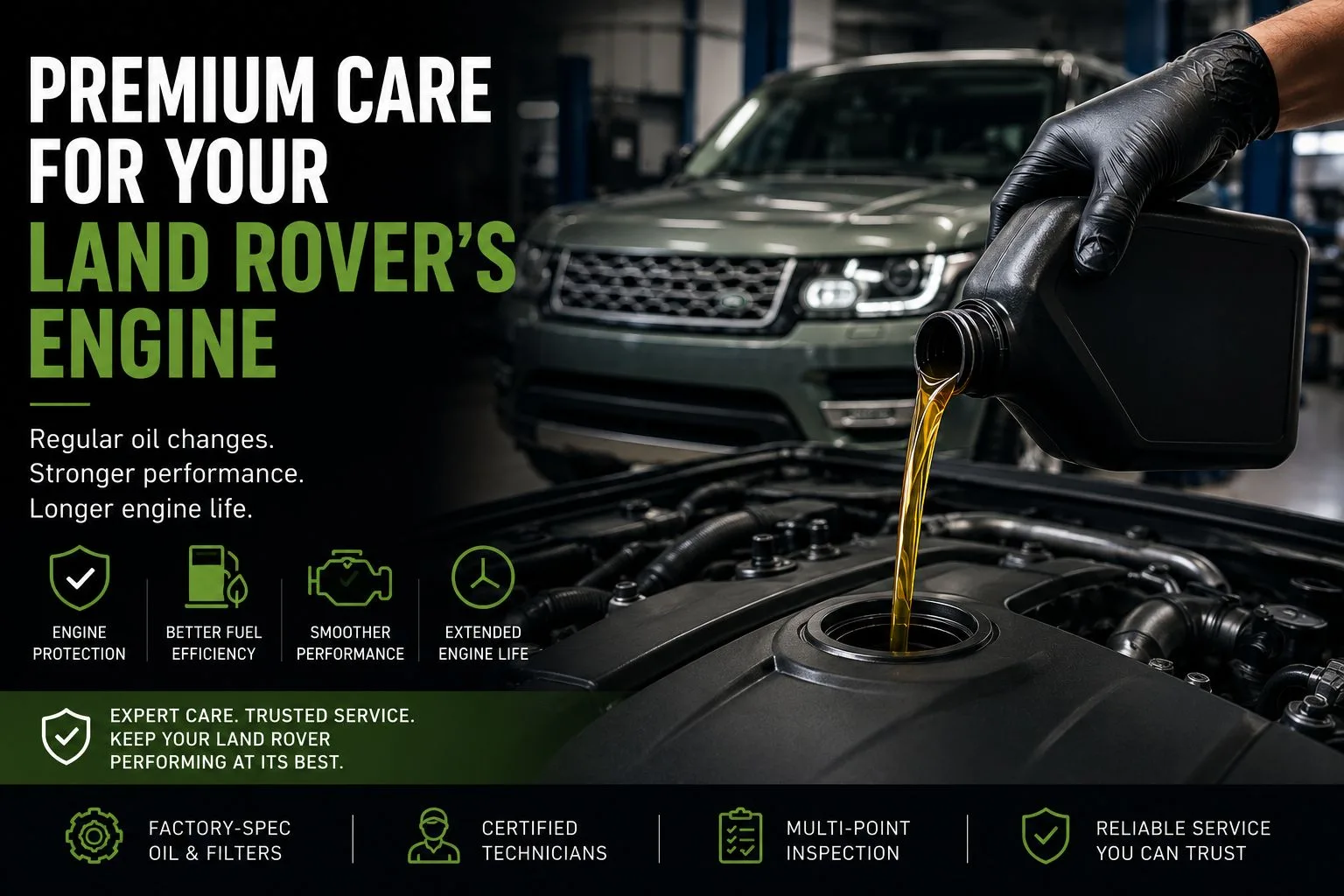 Premium Care Tips for Your Land Rover’s Engine