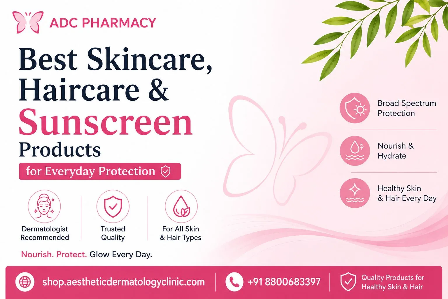 Best Skincare, Haircare & Sunscreen Products for Everyday Protection