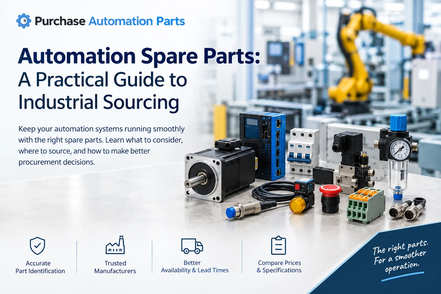 Automation Spare Parts: A Practical Guide to Industrial Sourcing