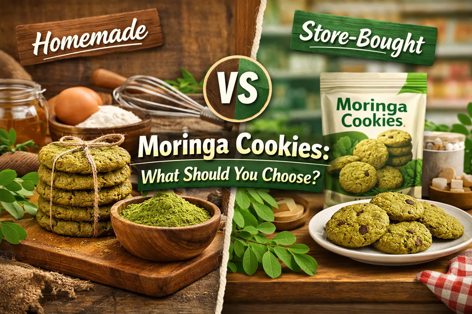 Homemade vs Store-Bought Moringa Cookies: What Should You Choose?