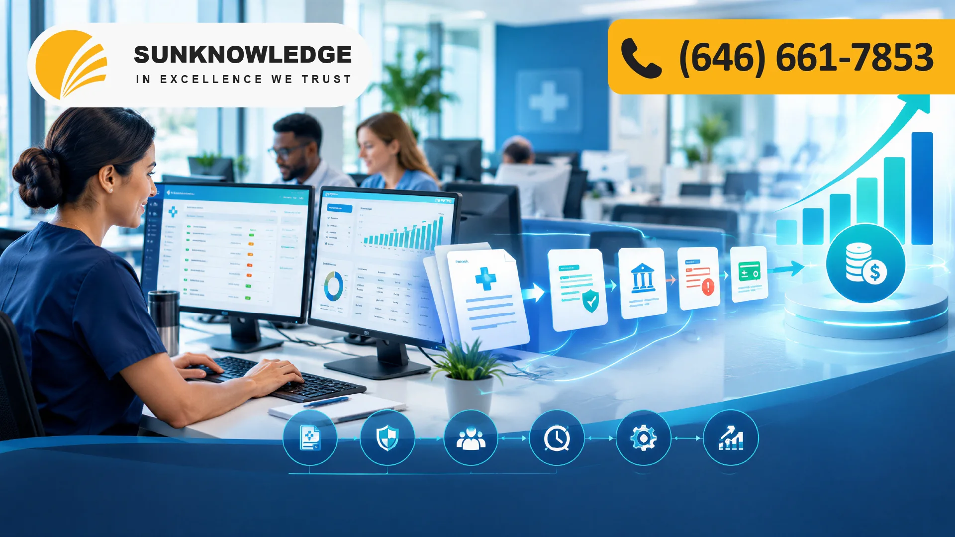 SunKnowledge Announces Healthcare Partnership to Tackle Long Outstanding Receivable For A Medical Group