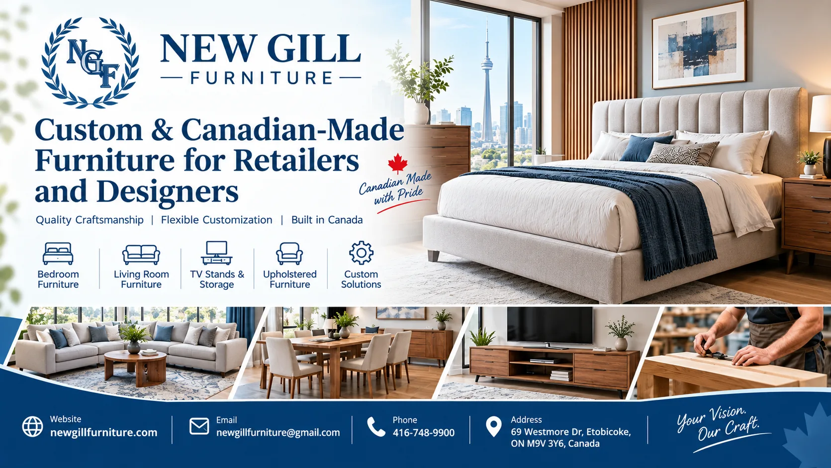 Furniture Suppliers in Canada | New Gill Furniture