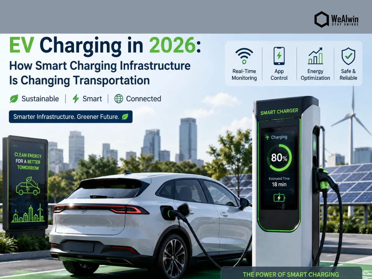 EV Charging in 2026: How Smart Charging Infrastructure Is Changing Transportation