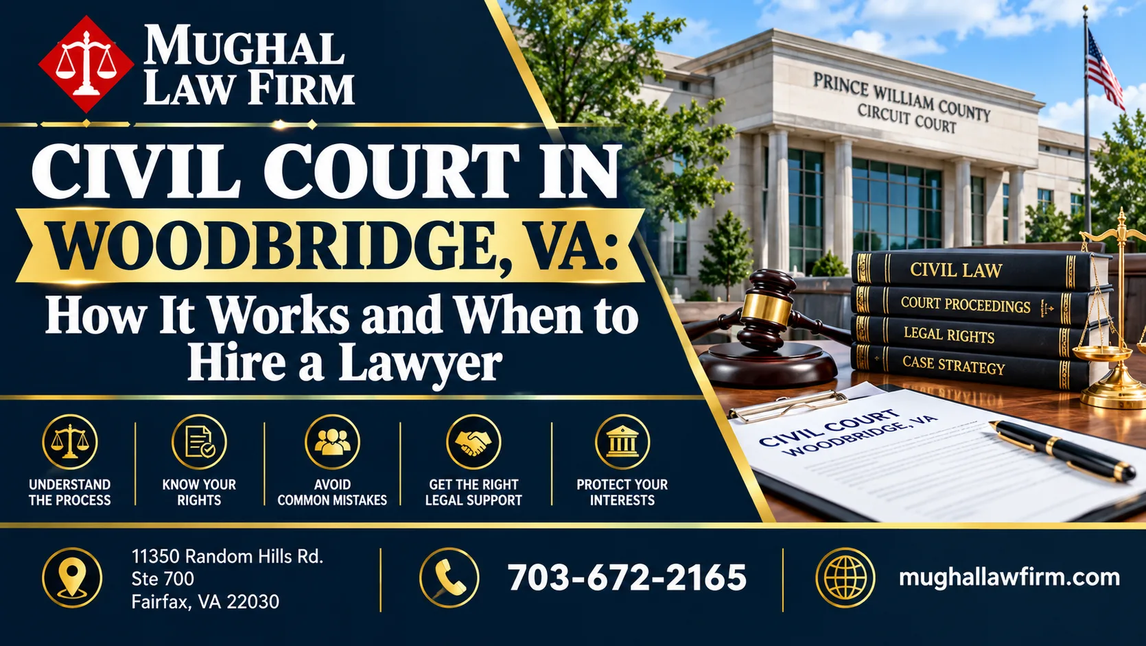 Civil Court in Woodbridge, VA: How It Works and When to Hire a Lawyer