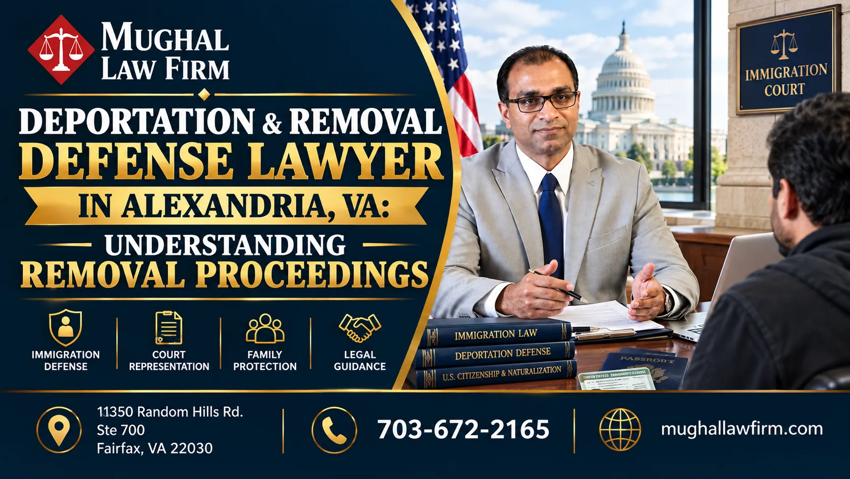 Deportation & Removal Defense Lawyer in Alexandria VA: Understanding Removal Proceedings