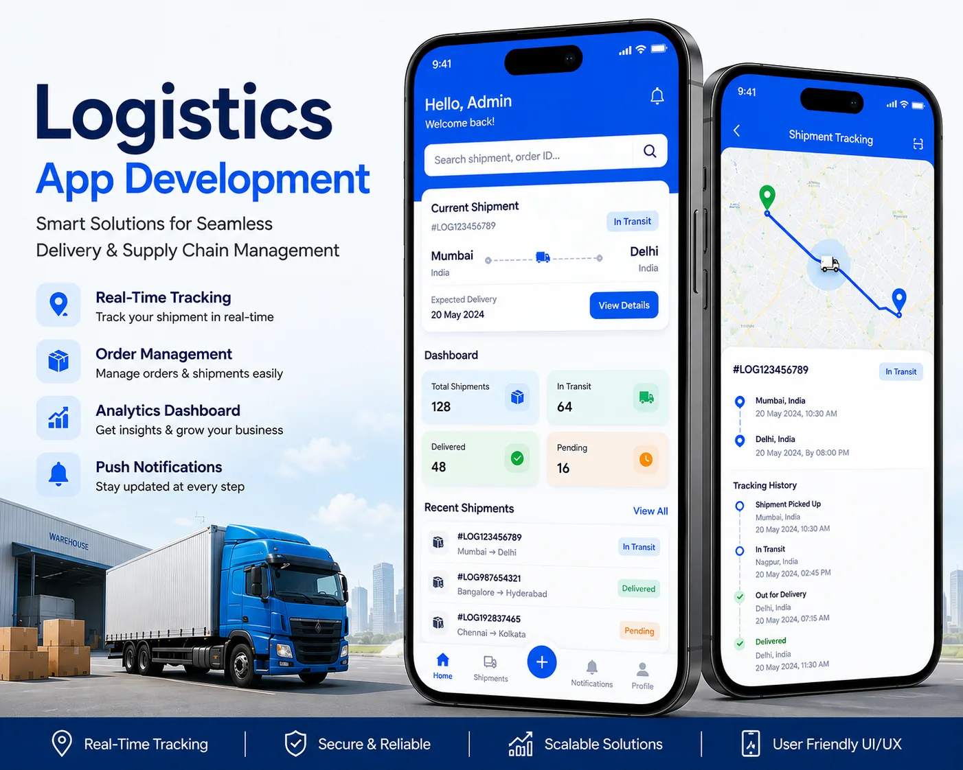 How a Logistics App Development Company Helps Modernize Transportation Operations