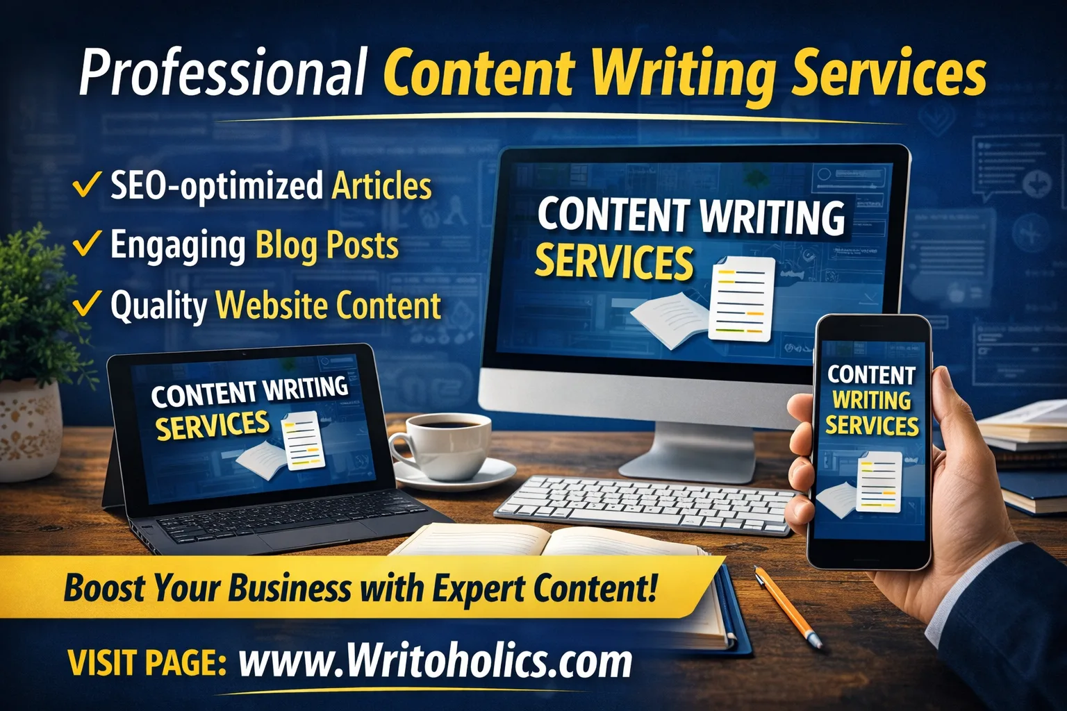 Boost Your Business with Expert Content Writing Services