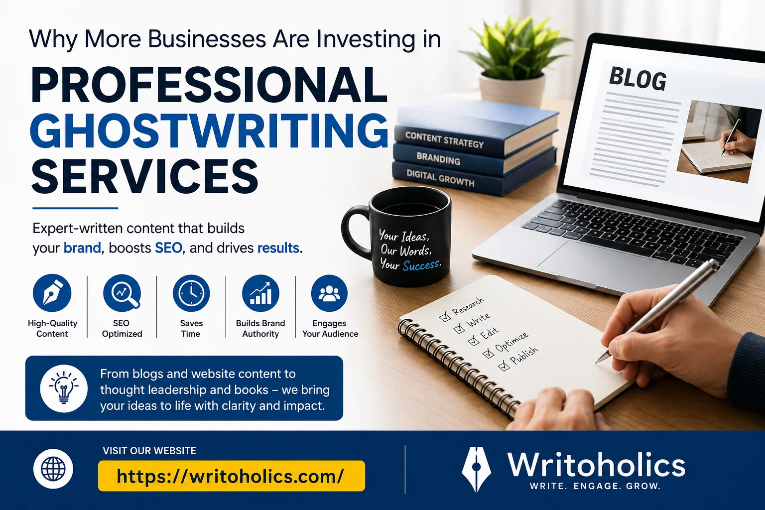Why More Businesses Are Investing in Professional Ghostwriting Services