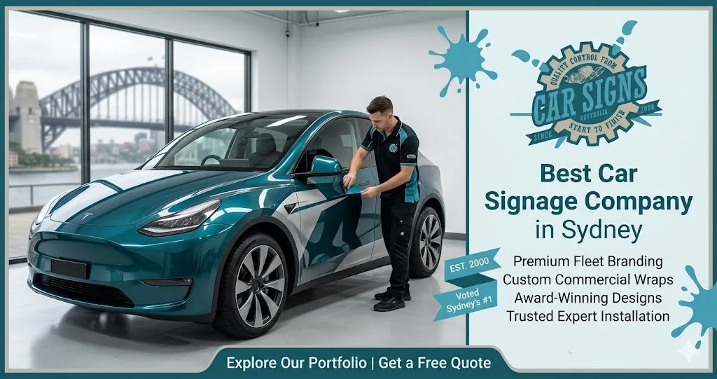 Best Car Signage Company in Sydney: What to Look For