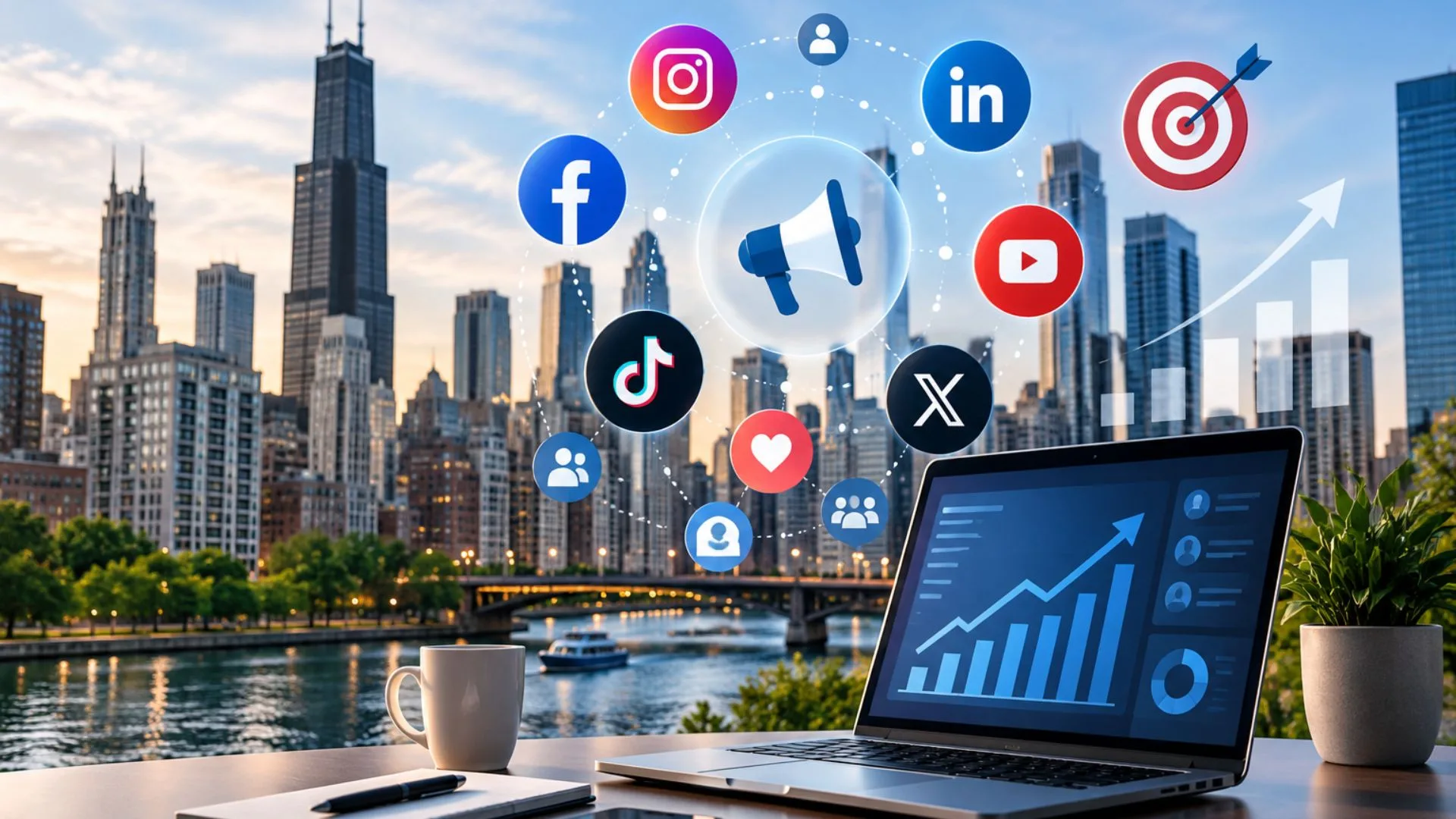 How Social Media Marketing Agencies in Chicago Improve Brand Awareness