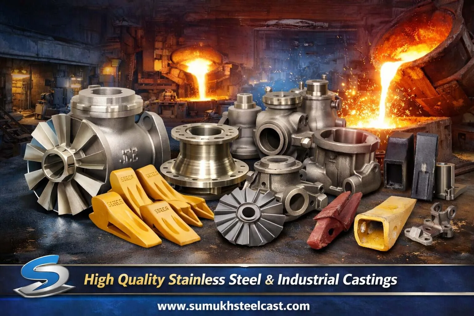 Best Casting Company in Kolhapur by Sumukh Steel Casting
