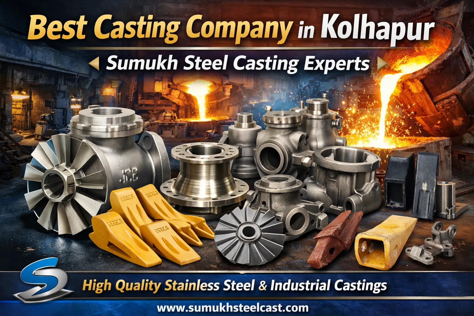 Best Casting Company in Kolhapur by Sumukh Steel Casting