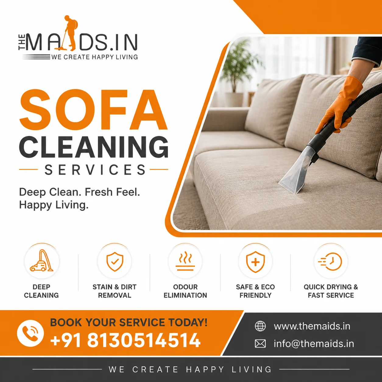 What to Expect From a Professional Sofa Cleaning Service?