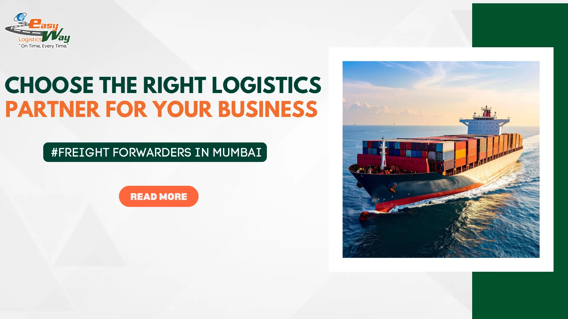Freight Forwarders In Mumbai  | Easyway Logistics