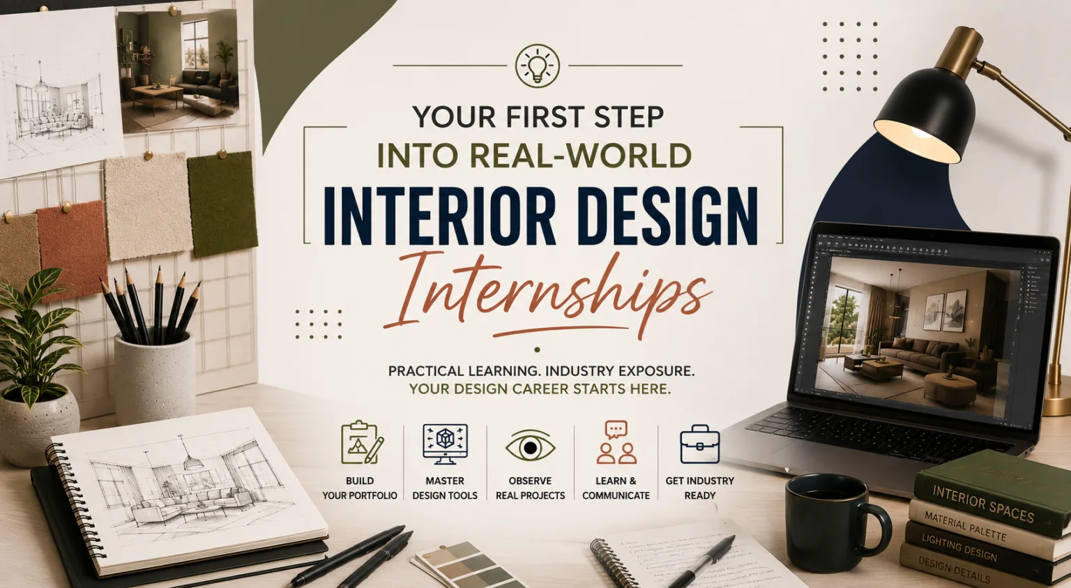 How Can Interior Design Students Prepare for Their First Internship?