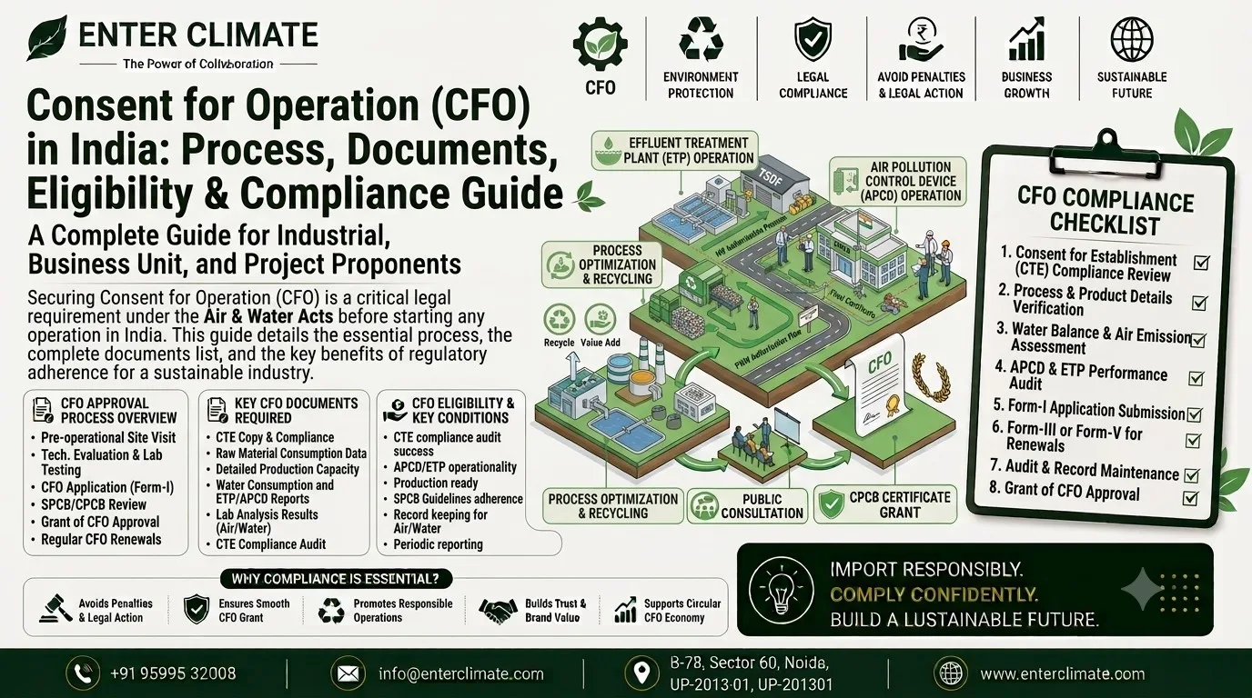 Consent for Operation in India: Process, Documents, Eligibility & Compliance Guide