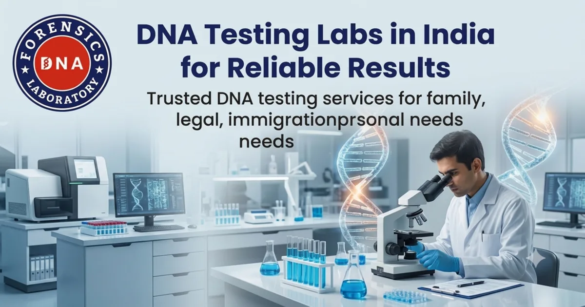 DNA Testing Labs in India: A Simple Guide for Every Need