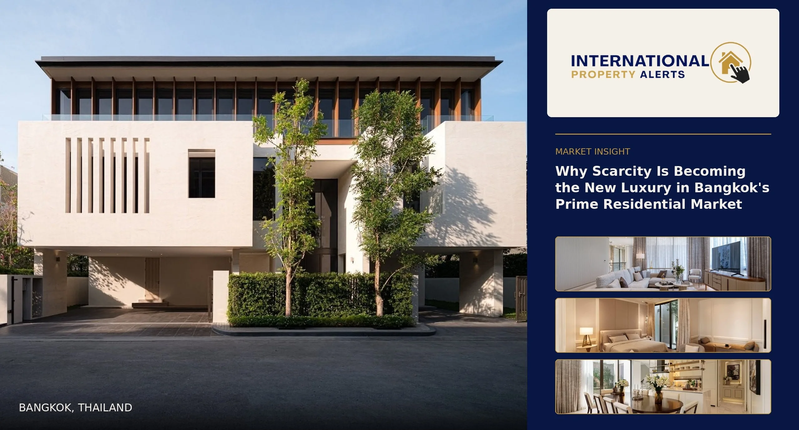 Why Scarcity Is Becoming the New Luxury in Bangkok’s Prime Residential Market