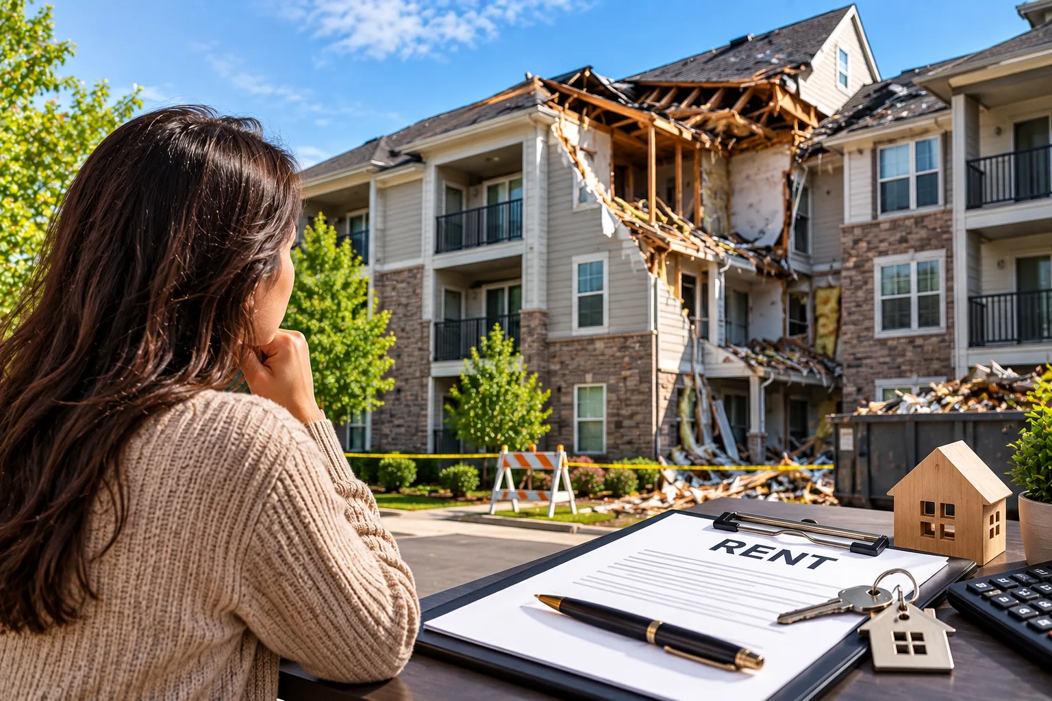 What Happens to Your Rent When the Building Gets Damaged?