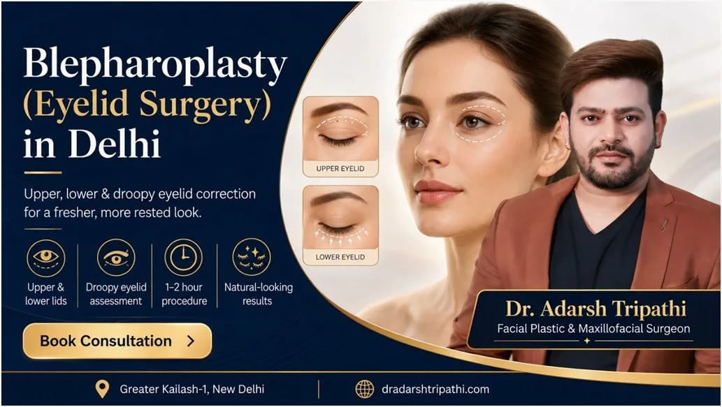 Droopy Eyelids to Defined Eyes: A Complete Guide to Blepharoplasty in Delhi