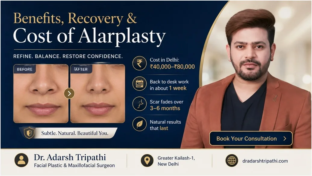 Alarplasty Surgeon in Delhi: How to Choose the Right Specialist for Your Nasal Goals