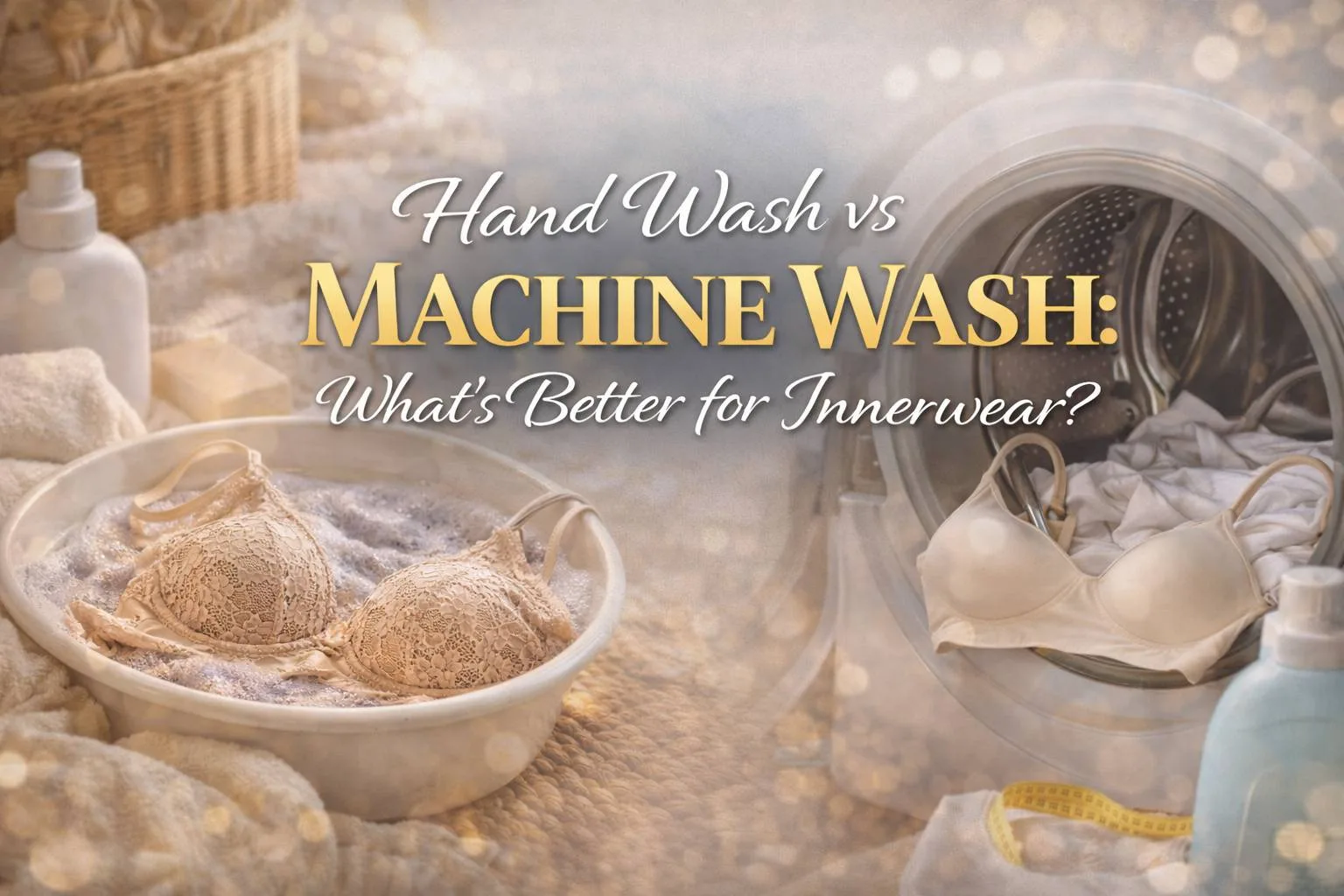 Hand Wash vs Machine Wash: What’s Better for Innerwear?