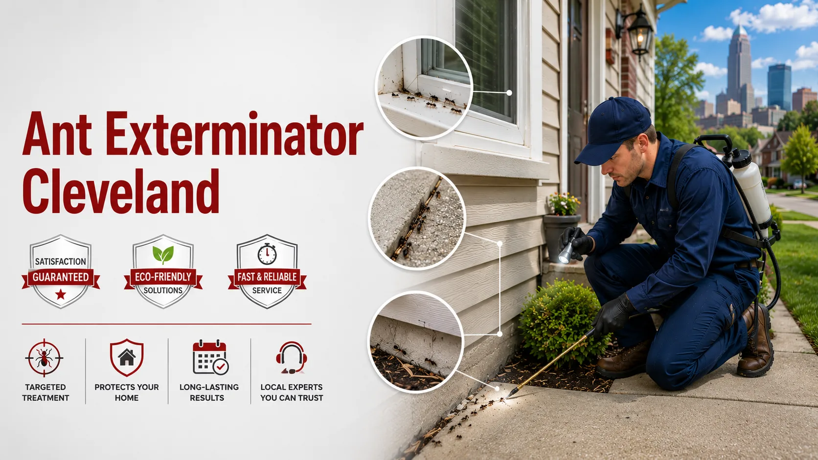 How an Ant Exterminator Cleveland Expert Stops Infestations at the Source