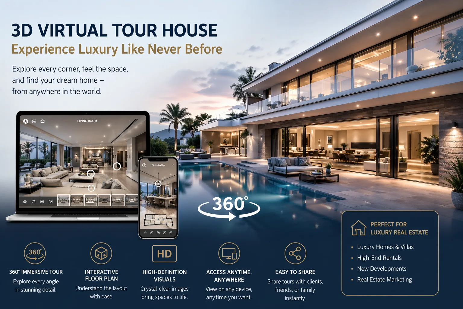 Is This the Best 3D Virtual Tour House for Luxury Living?