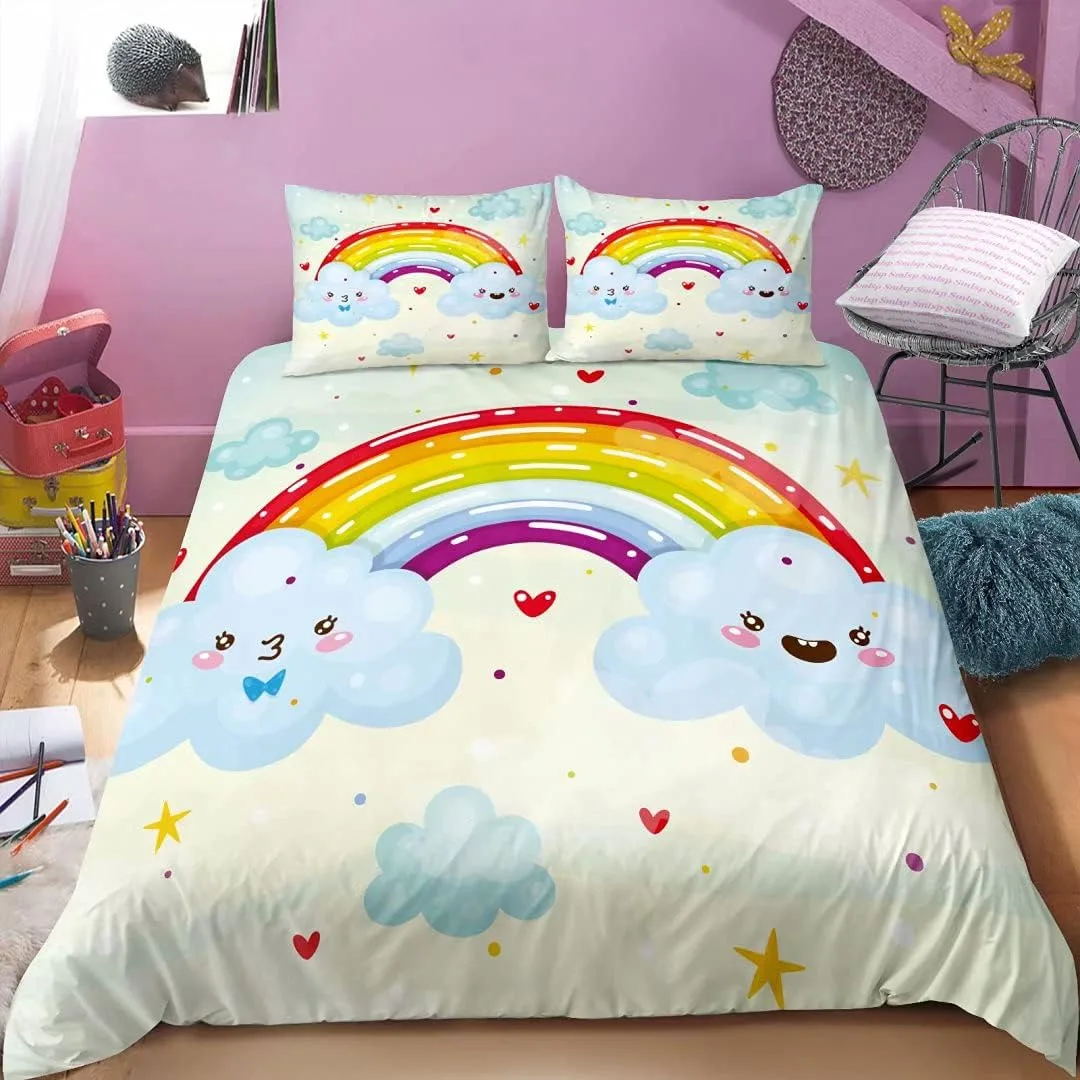 Transform Your Sleep Space with Vibrant & Cozy Rainbow Bedding from Say Yes Bedding