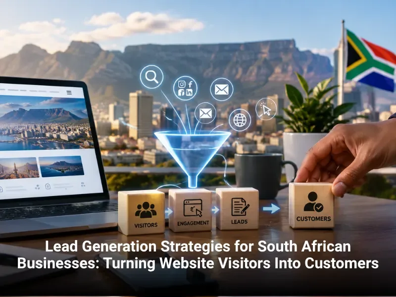 Lead Generation Strategies for South African Businesses: Turning Website Visitors Into Customers