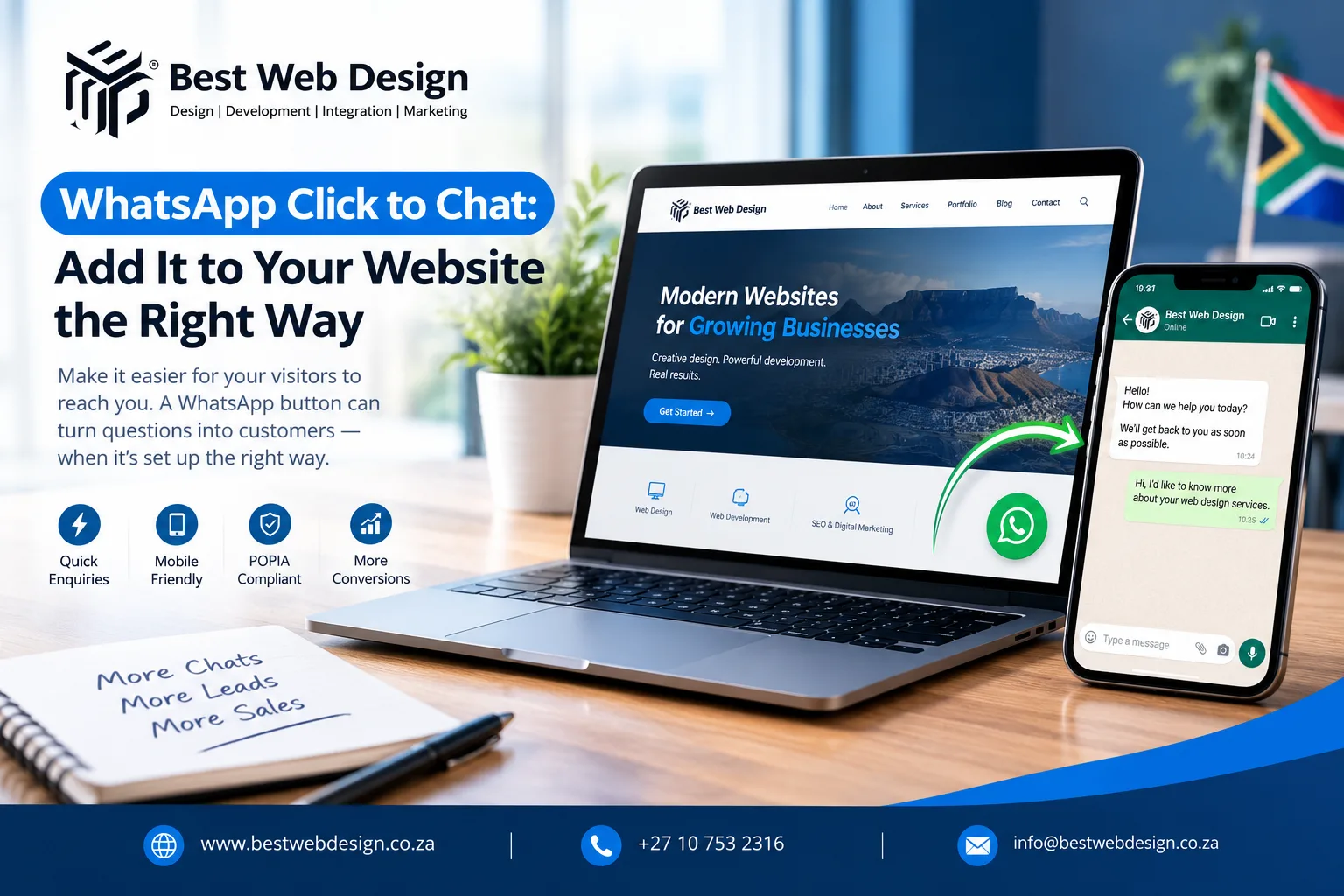 WhatsApp Click to Chat: Add It to Your Website the Right Way