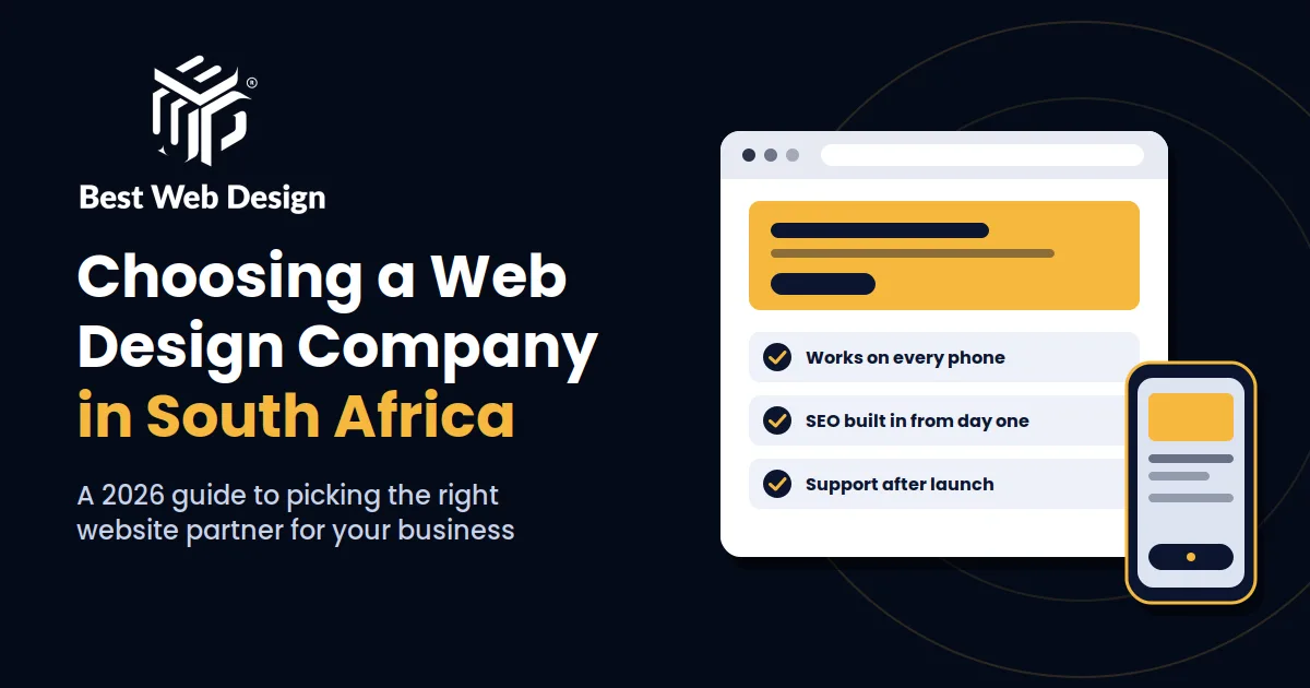 Web Design Company South Africa: How to Choose the Right Website Partner for Your Business in 2026