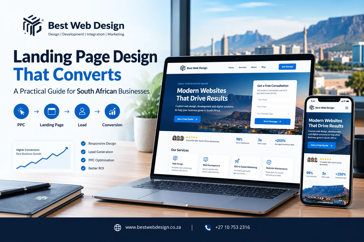 Landing Page Design That Converts for South African Businesses