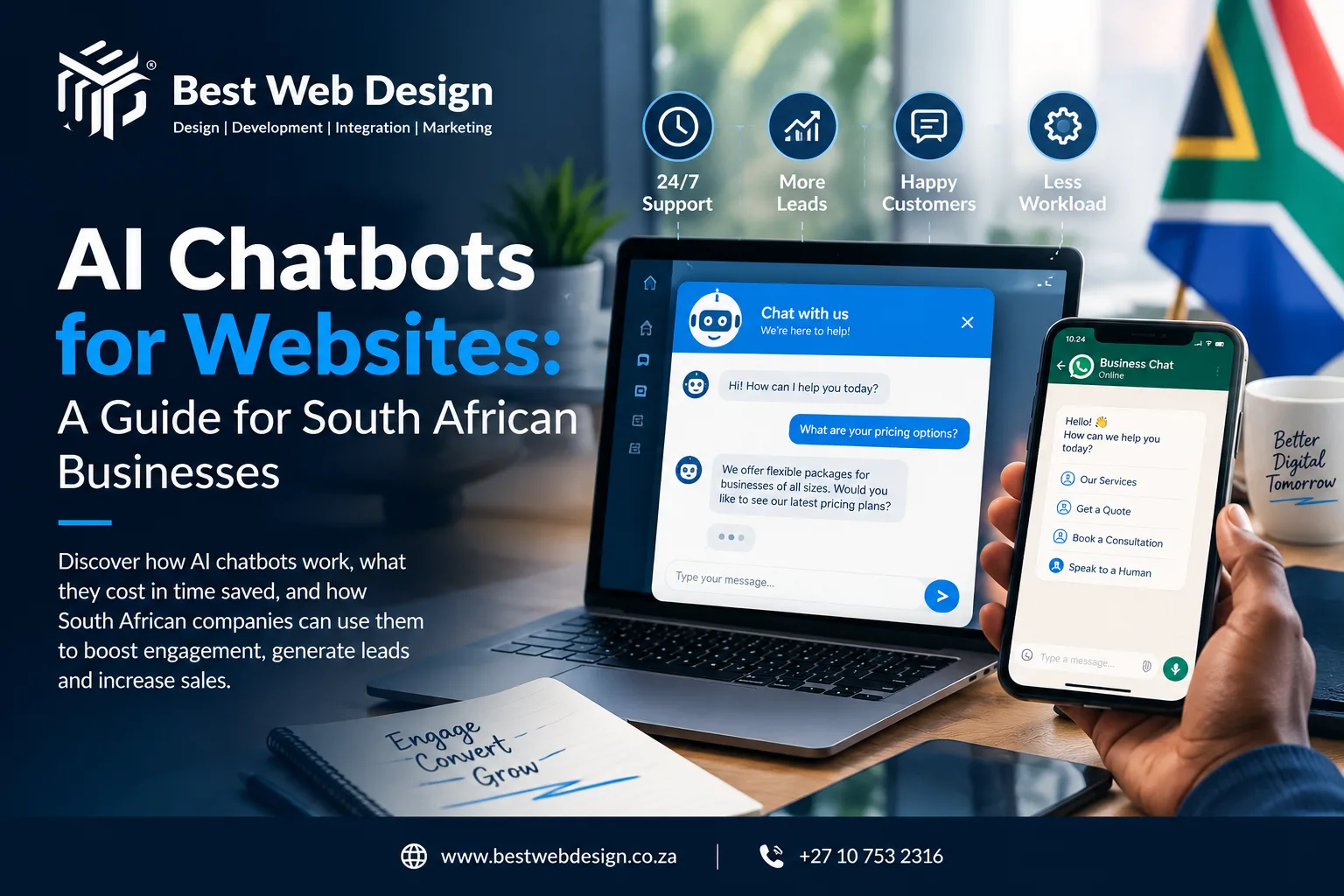 AI Chatbots for Websites: A Guide for South African Businesses