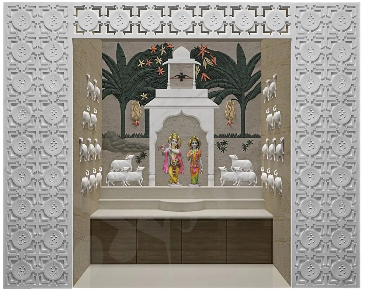 Pure Marble for Which type of mandir is good for Home