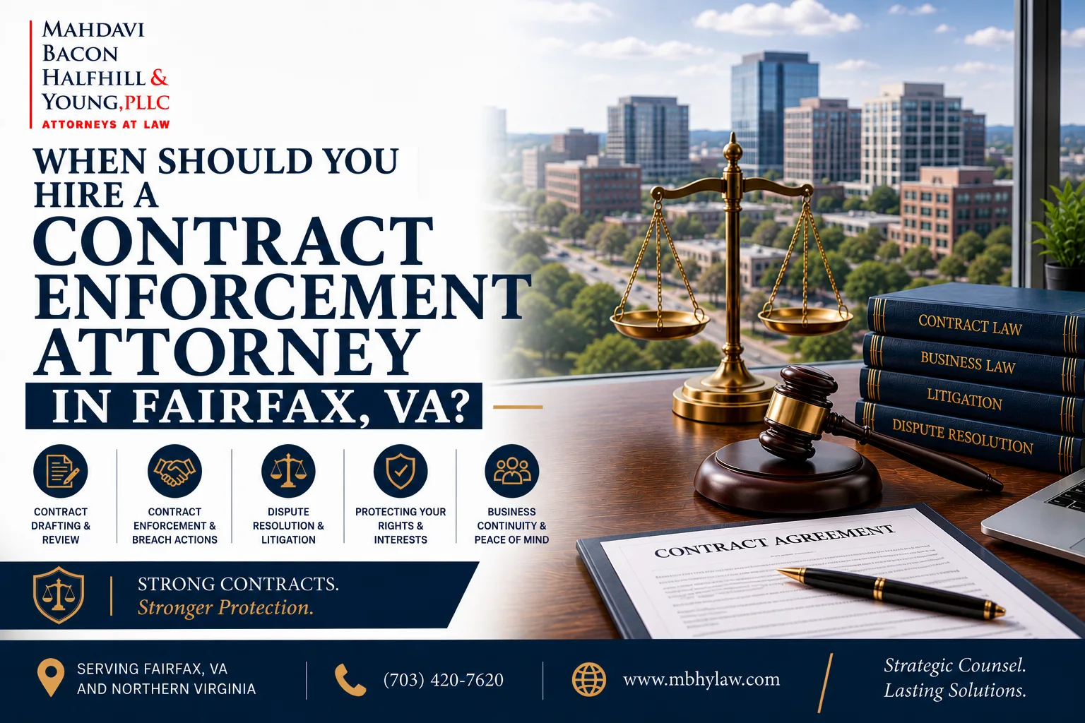 When Should You Hire a Contract Enforcement Attorney in Fairfax, VA?