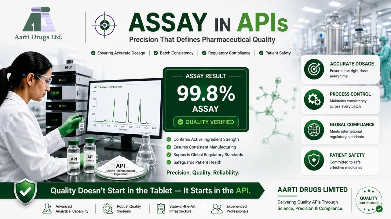 Assay in APIs: Why Precision is Critical in Pharmaceutical Quality Control