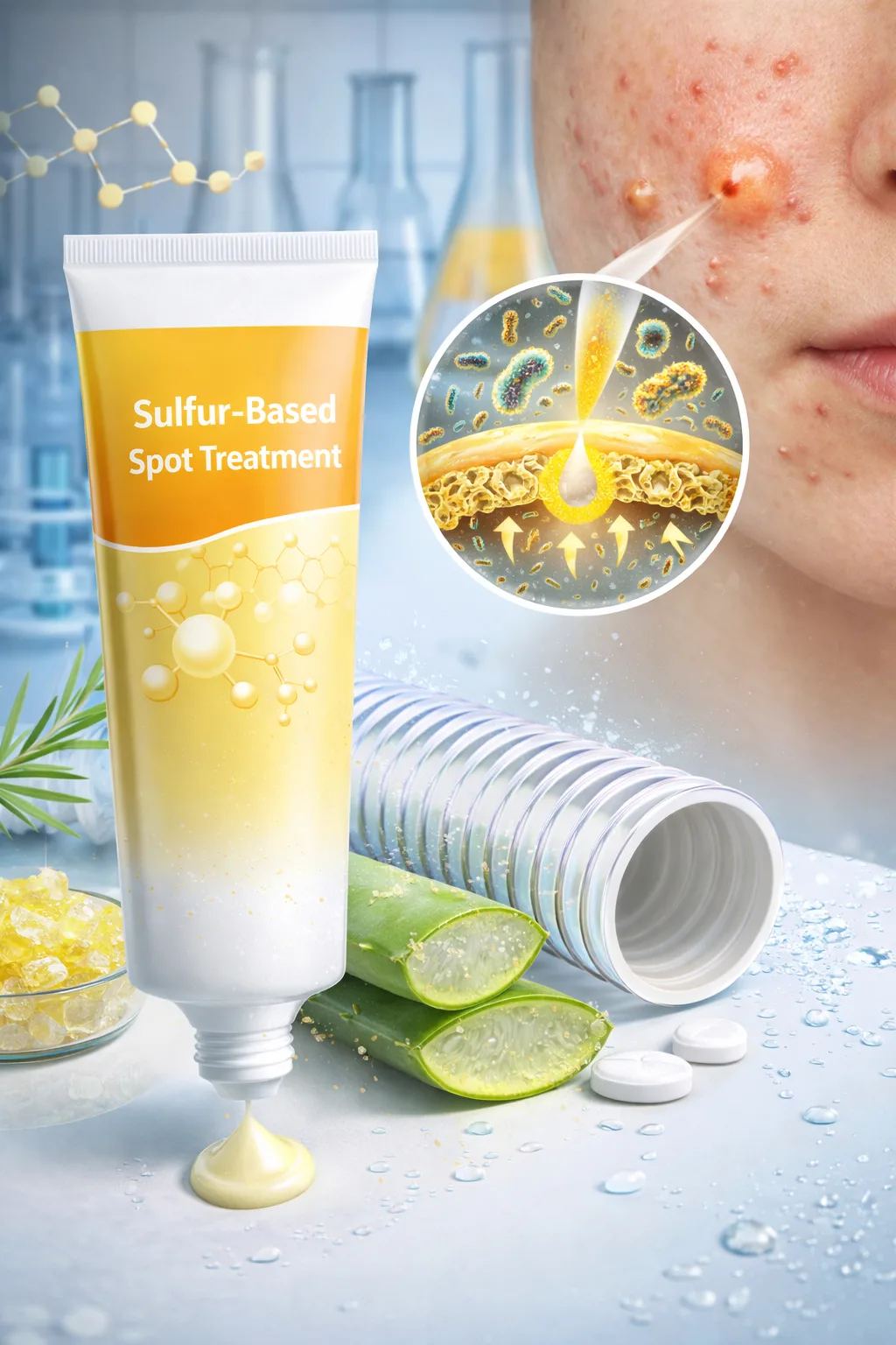 Sulfur-Based Spot Treatment Formulation Company: Effective Skincare Solutions for Targeted Acne Care