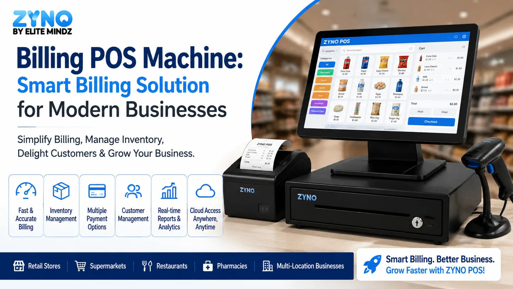 Billing POS Machine: Smart Billing Solution for Modern Businesses
