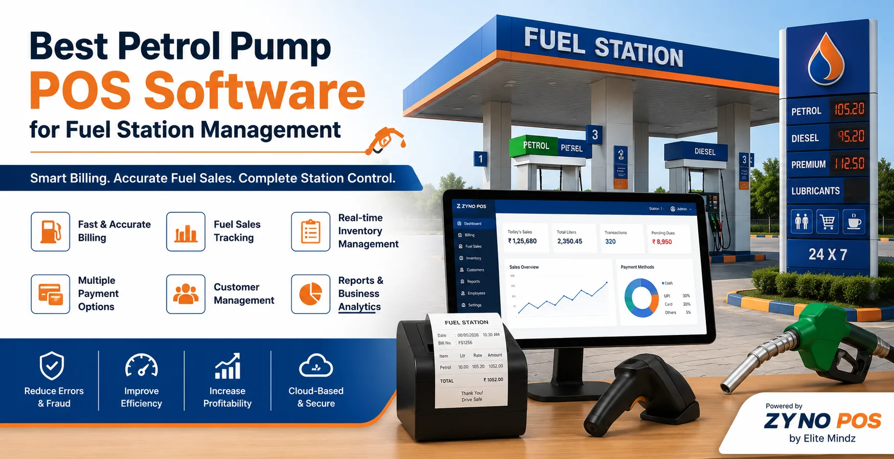 Best Petrol Pump POS Software for Fuel Station Management