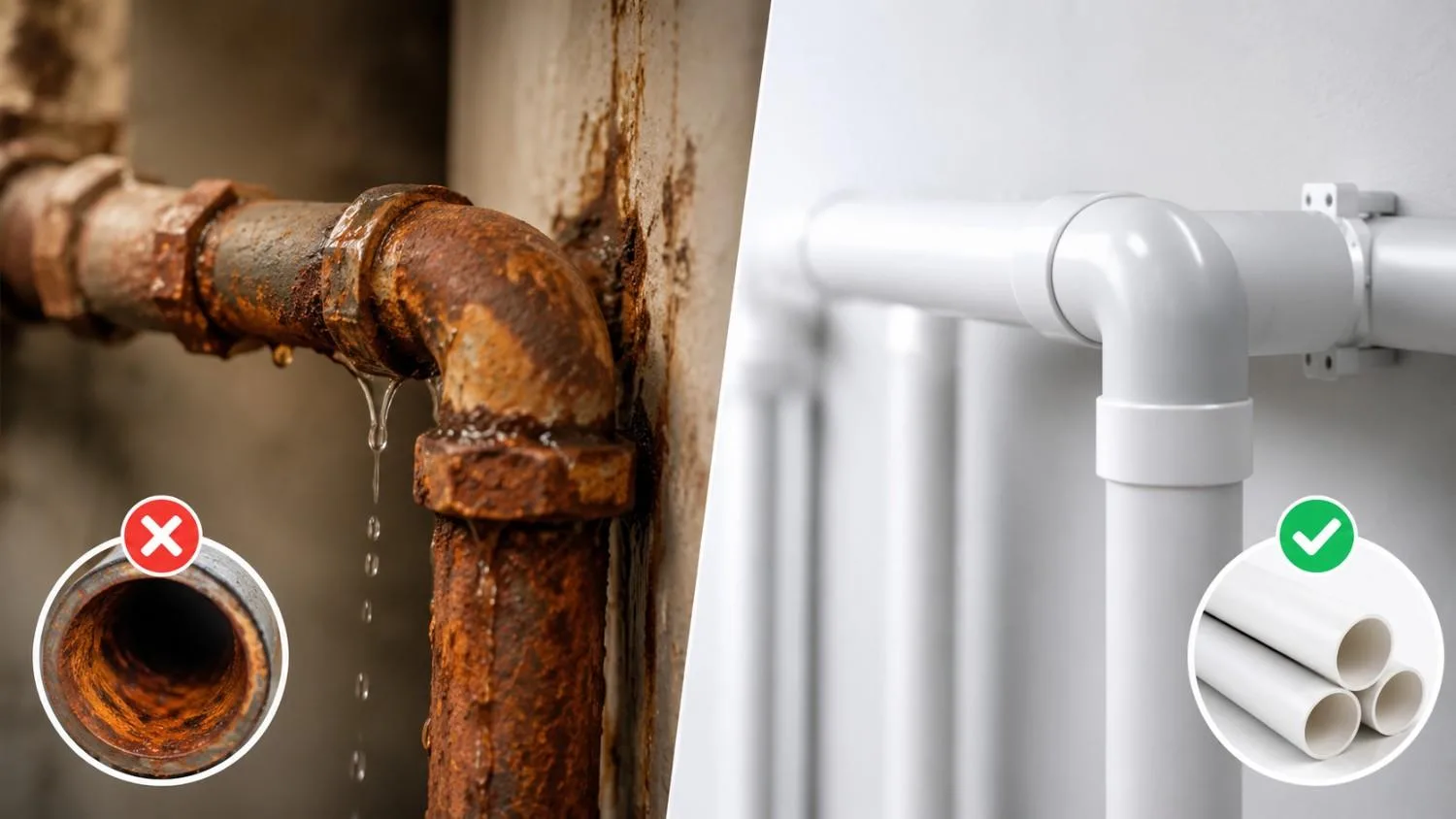 Why Do Old Metal Pipes Rust and How Can You Avoid That Problem?