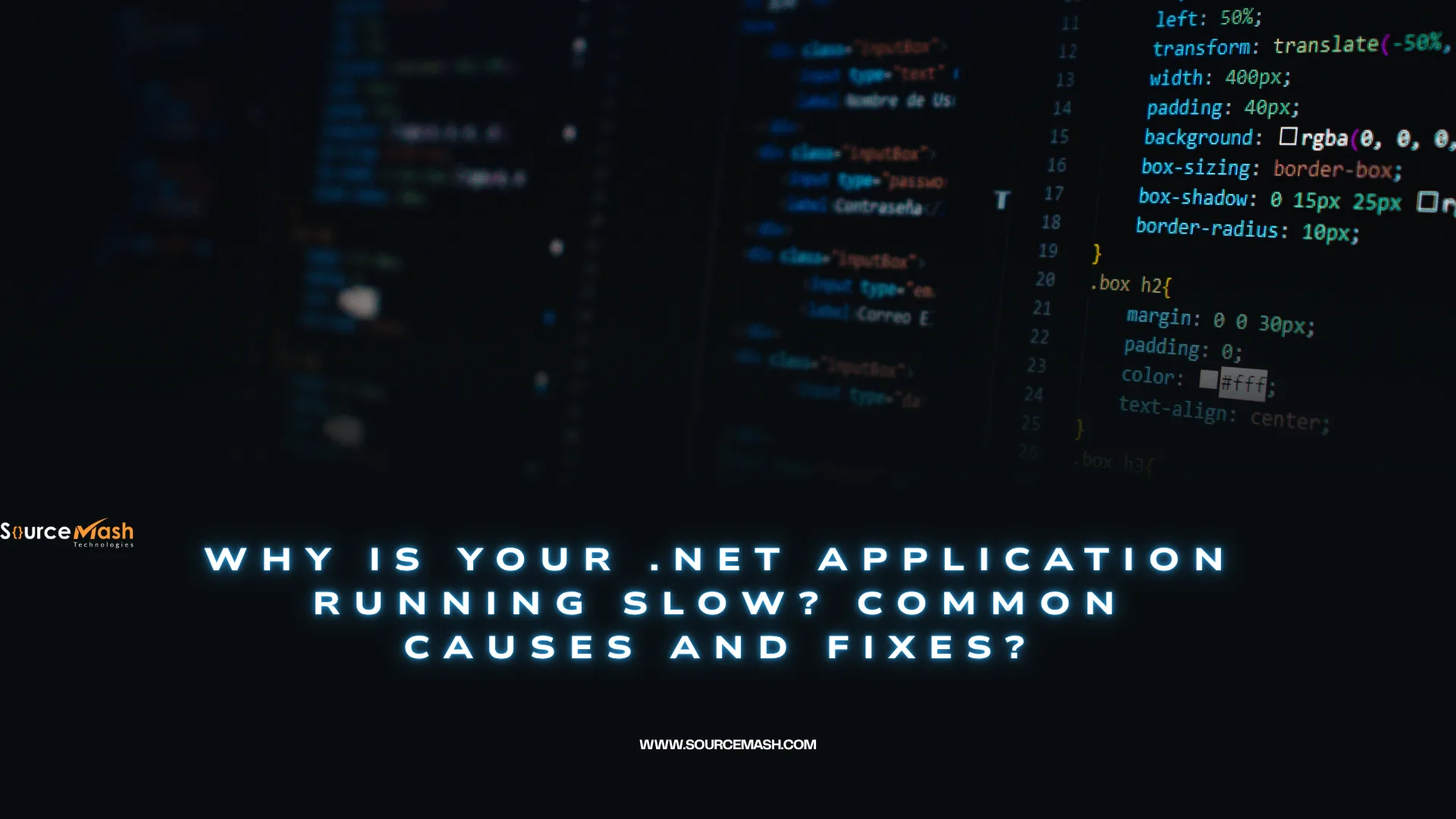 Why Is Your .NET Application Running Slow? Common Causes and Fixes?