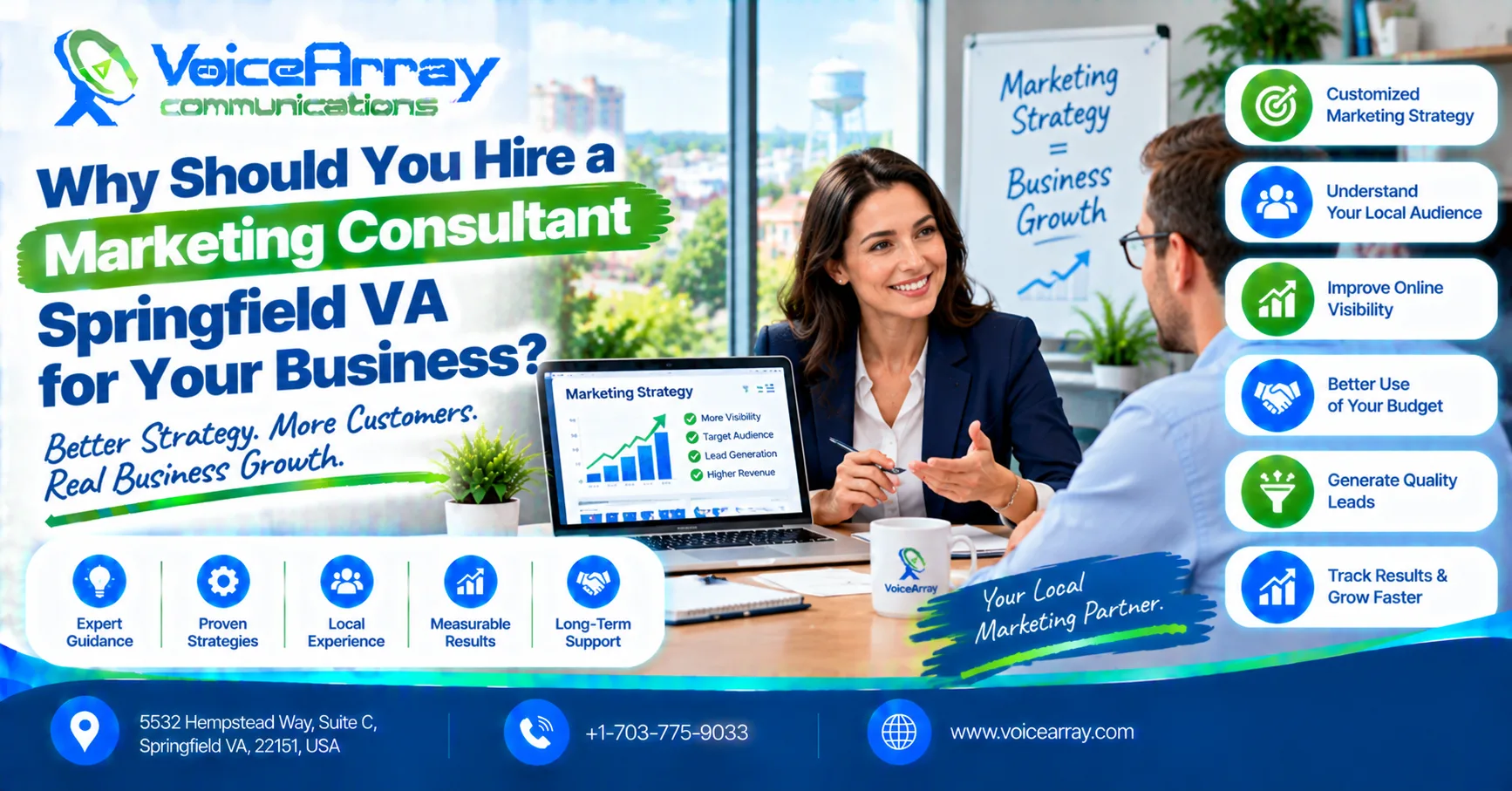 Why Should You Hire a Marketing Consultant Springfield VA for Your Business?