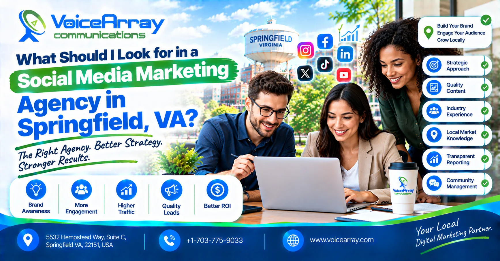 What Should I Look for in a Social Media Marketing Agency in Springfield, VA?