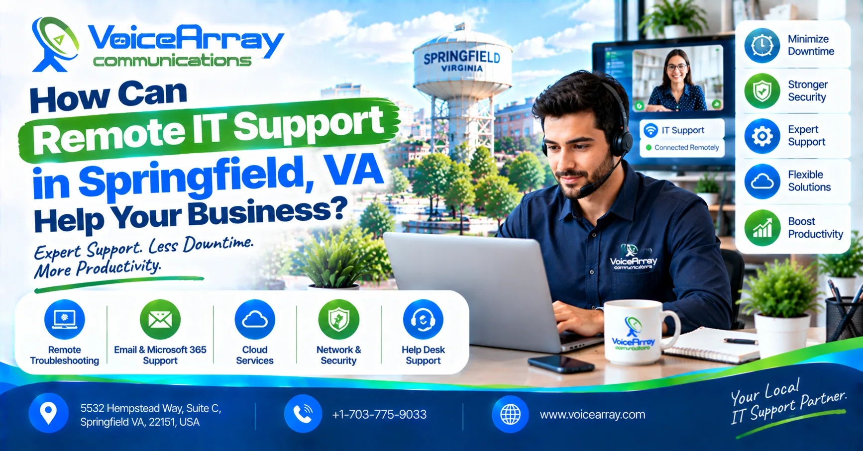 How Can Remote IT Support in Springfield, VA Help Your Business?
