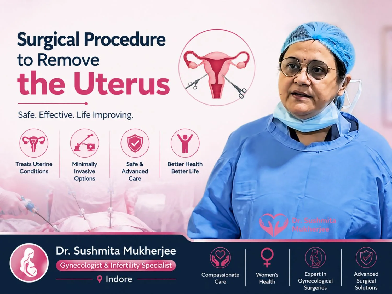 Surgical Procedure to Remove the Uterus: Everything You Need to Know About Hysterectomy