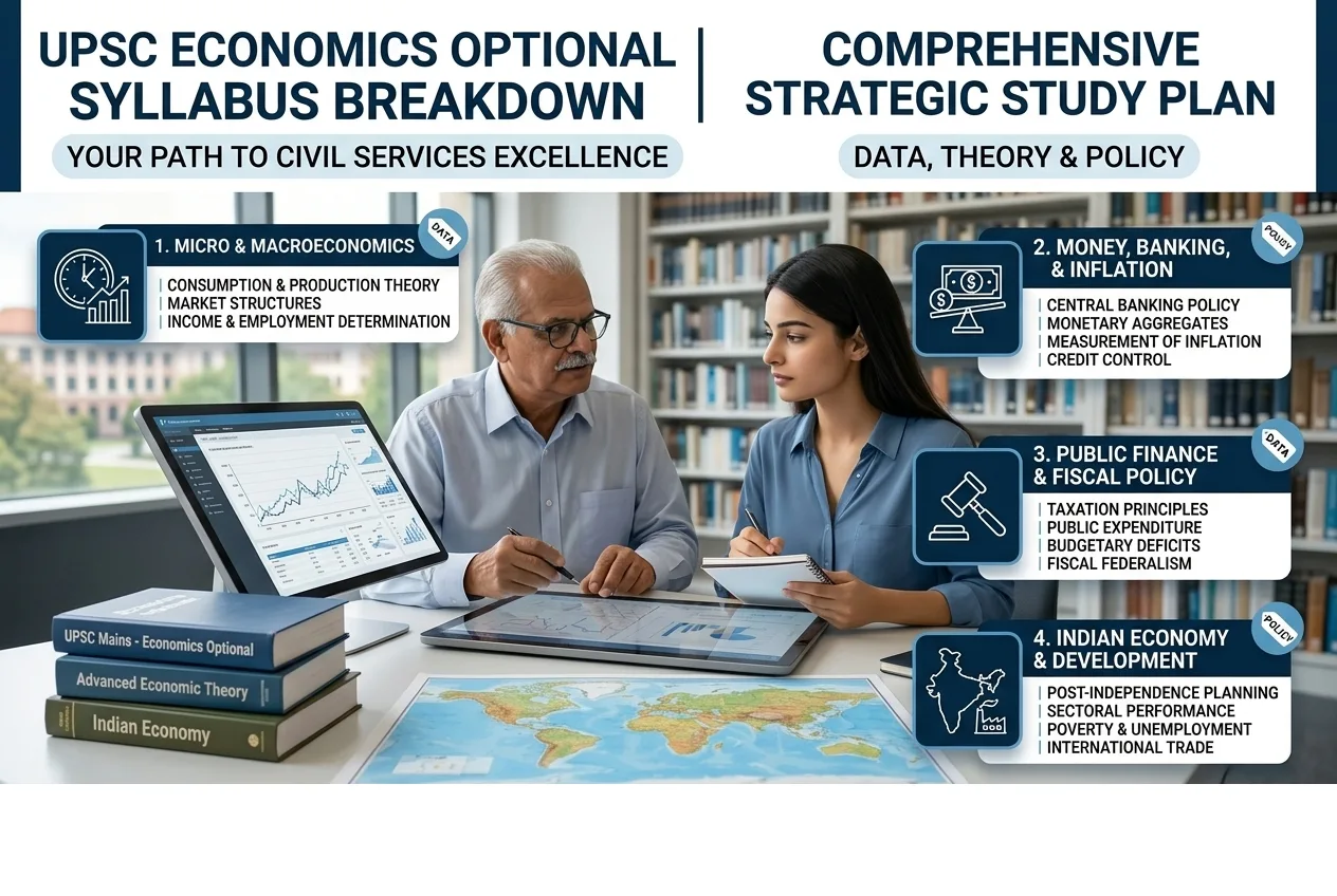 Simplified Overview of the UPSC Economics Optional Syllabus