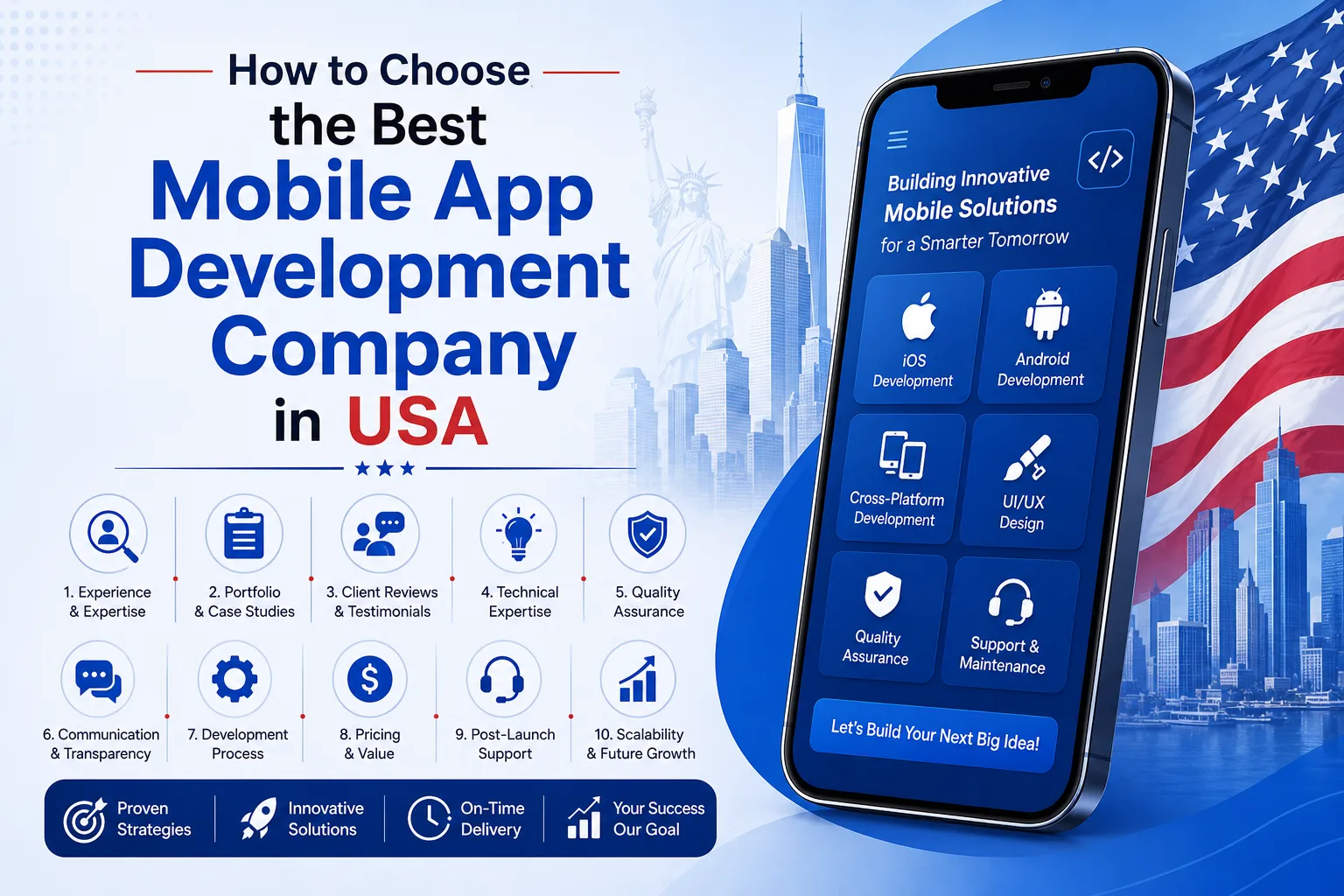 How to Choose a Mobile App Development Company in USA in 2026